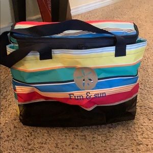 Thirty-One beach bag and cooler
